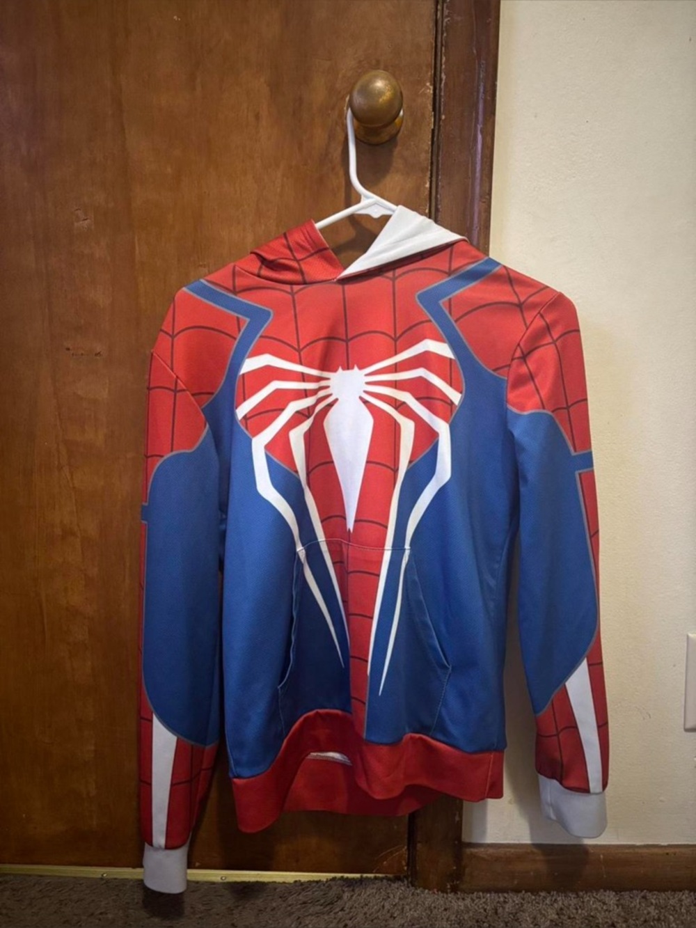 Red & Blue Spider Hoodie